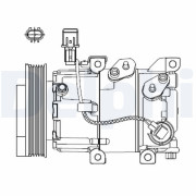 CS20518 Kompresor, klimatizace DELPHI