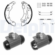 KP1128 Sada brzdových čelistí DELPHI