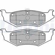 LP1162 Brzdové destičky DELPHI