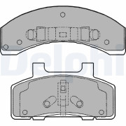 LP1216 Sada brzdových destiček, kotoučová brzda DELPHI
