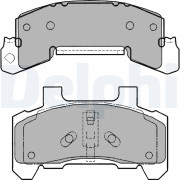 LP1263 Sada brzdových destiček, kotoučová brzda DELPHI