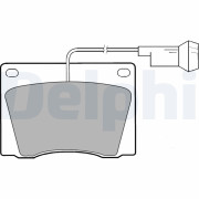 LP1419 Sada brzdových destiček, kotoučová brzda DELPHI