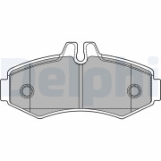 LP1425 Sada brzdových destiček, kotoučová brzda DELPHI