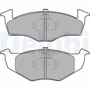 LP1591 Brzdové destičky DELPHI
