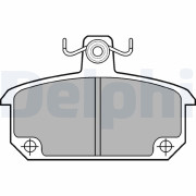 LP168 Sada brzdových destiček, kotoučová brzda DELPHI