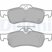 LP2007 Sada brzdových destiček, kotoučová brzda DELPHI