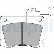 LP209 Sada brzdových destiček, kotoučová brzda DELPHI