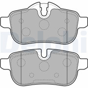 LP2163 Brzdové destičky DELPHI