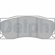 LP2216 Sada brzdových destiček, kotoučová brzda DELPHI