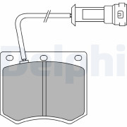 LP241 DELPHI sada brzdových platničiek kotúčovej brzdy LP241 DELPHI