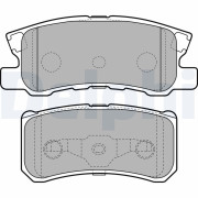 LP2483 Brzdové destičky DELPHI