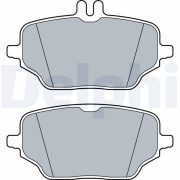 LP3572 Sada brzdových destiček, kotoučová brzda DELPHI