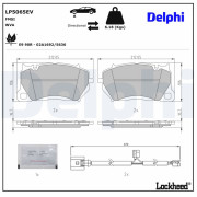 LP5065EV Sada brzdových destiček, kotoučová brzda DELPHI