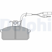 LP517 DELPHI sada brzdových platničiek kotúčovej brzdy LP517 DELPHI