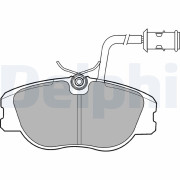 LP856 Sada brzdových destiček, kotoučová brzda DELPHI