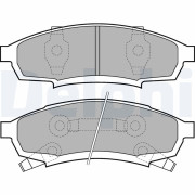 LP895 Sada brzdových destiček, kotoučová brzda DELPHI