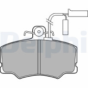 LP902 Sada brzdových destiček, kotoučová brzda DELPHI