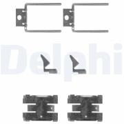 LX0010 Sada příslušenství, obložení kotoučové brzdy DELPHI