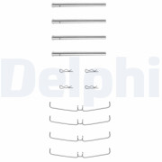 LX0030 Sada prislusenstvi, oblozeni kotoucove brzdy DELPHI