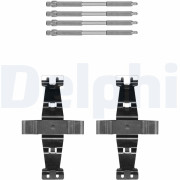 LX0693 Sada příslušenství, obložení kotoučové brzdy DELPHI