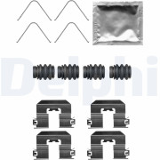 LX0706 Sada příslušenství, obložení kotoučové brzdy DELPHI