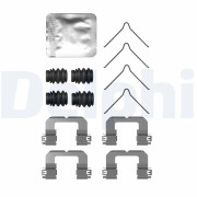 LX0757 Sada příslušenství, obložení kotoučové brzdy DELPHI