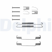 LY1036 Sada příslušenství, brzdové čelisti DELPHI