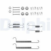 LY1221 Sada příslušenství, brzdové čelisti DELPHI