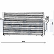 TSP0225085 Kondenzátor, klimatizace DELPHI