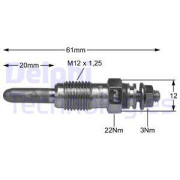 HDS254 Žhavicí svíčka DELPHI