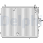 TSP0225037 Kondenzátor, klimatizace DELPHI