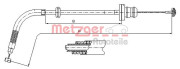 413.25 METZGER plynové lanko 413.25 METZGER