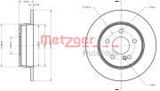 6110423 Brzdový kotouč METZGER