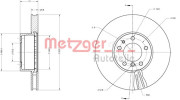 6110522 Brzdový kotouč METZGER