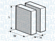 350203061640 Kabinový filtr MAGNETI MARELLI