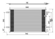 359003220130 Kondenzátor, klimatizace MAGNETI MARELLI