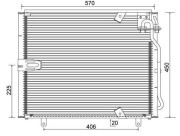 359003220170 Kondenzátor, klimatizace MAGNETI MARELLI