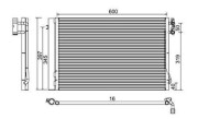 359003220290 Kondenzátor, klimatizace MAGNETI MARELLI