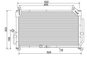 359003220490 Kondenzátor, klimatizace MAGNETI MARELLI