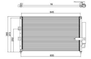 359003220790 Kondenzátor, klimatizace MAGNETI MARELLI