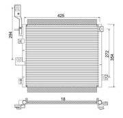 359003220920 Kondenzátor, klimatizace MAGNETI MARELLI