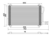 359003220980 Kondenzátor, klimatizace MAGNETI MARELLI