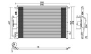 359003221250 Kondenzátor, klimatizace MAGNETI MARELLI
