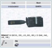 510033438501 MAGNETI MARELLI spínač riadenia 510033438501 MAGNETI MARELLI