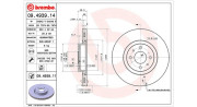 360406000400 Brzdový kotouč MAGNETI MARELLI