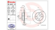 360406004900 Brzdový kotouč MAGNETI MARELLI