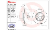 360406008100 Brzdový kotouč MAGNETI MARELLI