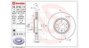 360406008200 Brzdový kotouč MAGNETI MARELLI