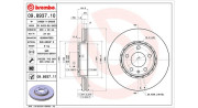 360406008800 Brzdový kotouč MAGNETI MARELLI