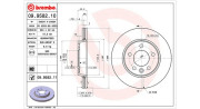 360406009500 Brzdový kotouč MAGNETI MARELLI